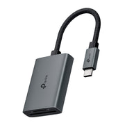 TP-Link UA430C kortläsare USB 3.2 Gen 1 (3.1 Gen 1) Type-C Grå