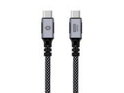 Conceptronic ETTA07B12 USB-kablar USB 3.2 Gen 2x2 1,2 m USB C 20 Gbit/s 100 W Svart