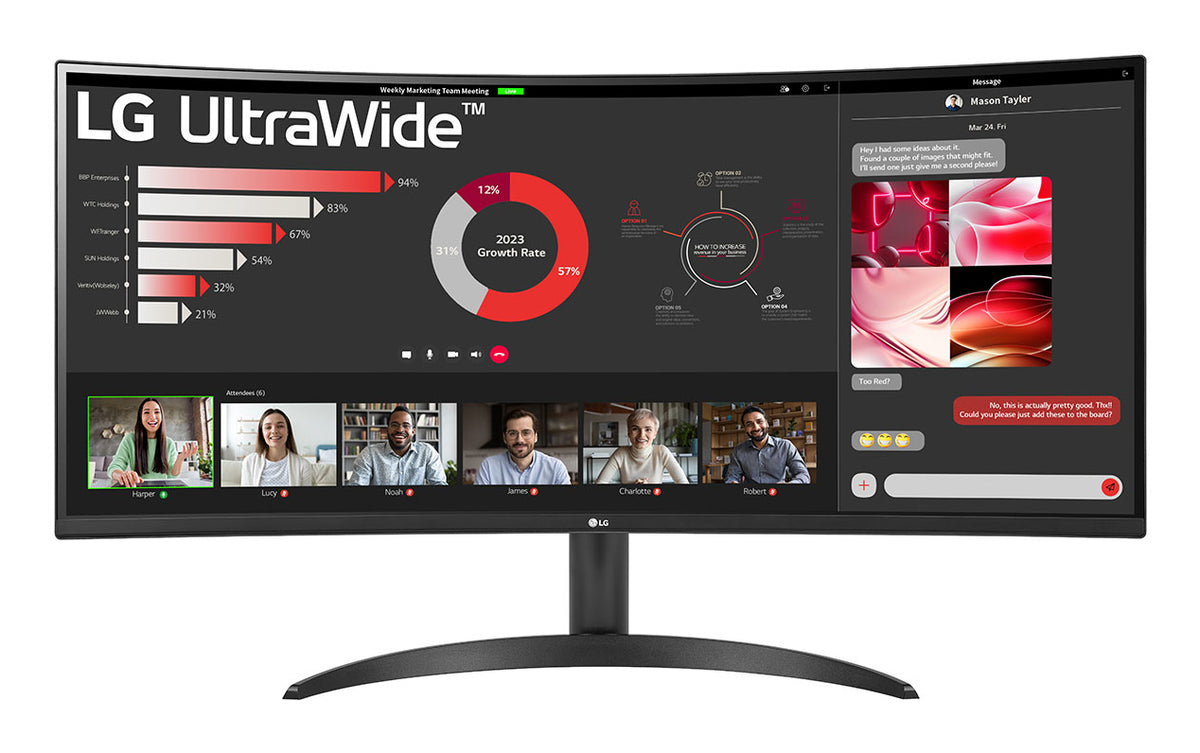LG 34WR50QK-B - QHD