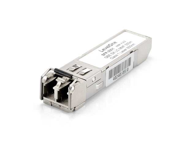 LevelOne SFP-3001 transceiver-moduler för nätverk Fiberoptik 1250 Mbit/s 850 nm