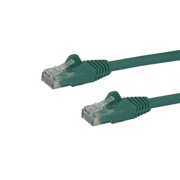 StarTech.com N6PATC10MGN nätverkskablar Grön 10 m Cat6 U/UTP (UTP)