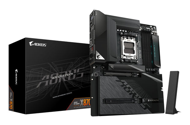 GIGABYTE X870 AORUS STEALTH AMD X870 AM5-sockel ATX