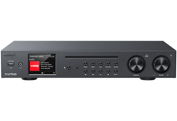 Kenwood KR-W8000SCD-B AV-mottagare 30 W Stereo Svart