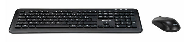 Targus AKM610FR tangentbord Mus inkluderad Universal RF Trådlös AZERTY Fransk Svart