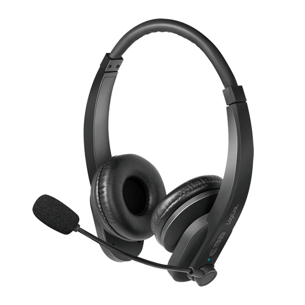 LogiLink BT0060 hörlur och headset Trådlös Huvudband Kontor/callcenter