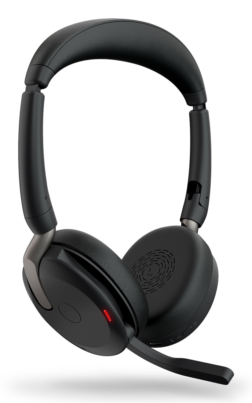 Jabra Evolve2 65 Flex Headset Trådlös Huvudband Kontor/callcenter USB Type-C