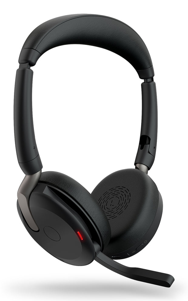 Jabra Evolve2 65 Flex Headset Trådlös Huvudband Kontor/callcenter USB Type-C