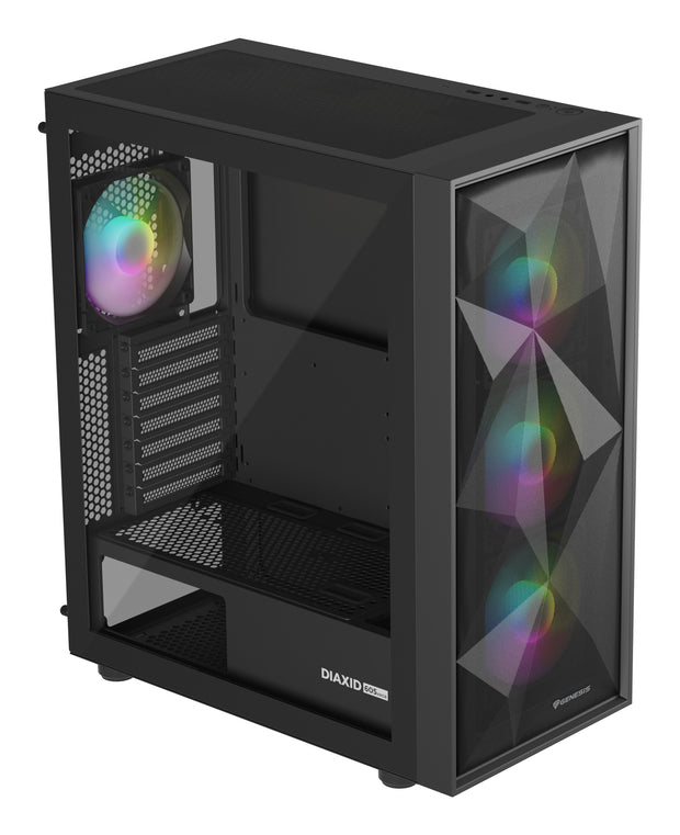 GENESIS Diaxid 605 ARGB Midi Tower Svart