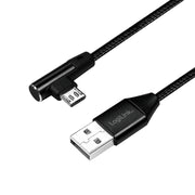 LogiLink CU0142 USB-kablar USB 2.0 0,3 m USB A Micro-USB B 0,48 Gbit/s Svart