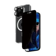 PanzerGlass 3-in-1 Privacy Protection Bundle iPhone 16 Pro Genomskinligt skärmskydd