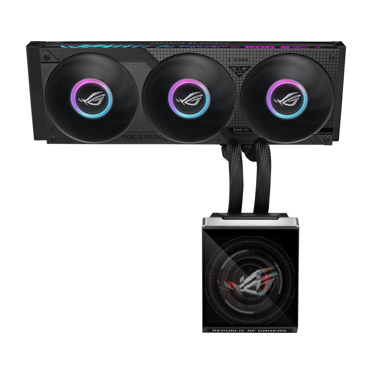 ASUS ROG Strix SLC IV 360 ARGB LCD Processor Allt-i-ett vätskekylare