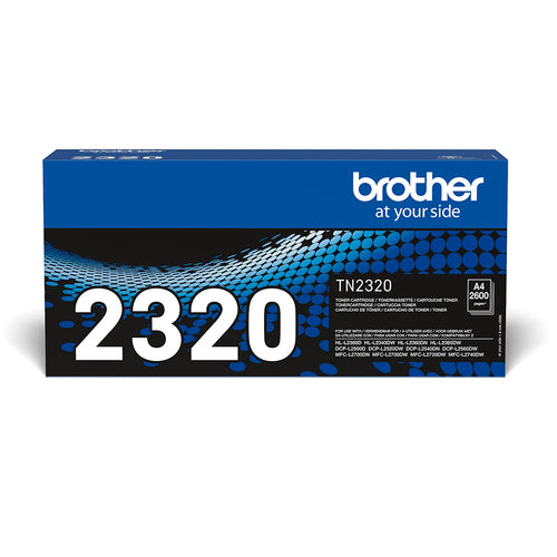 Brother TN-2320 Tonerkassett Original Svart