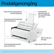 HP ScanJet Pro 4200 s1 ADF-skanner 600 x 600 DPI A4 Blå