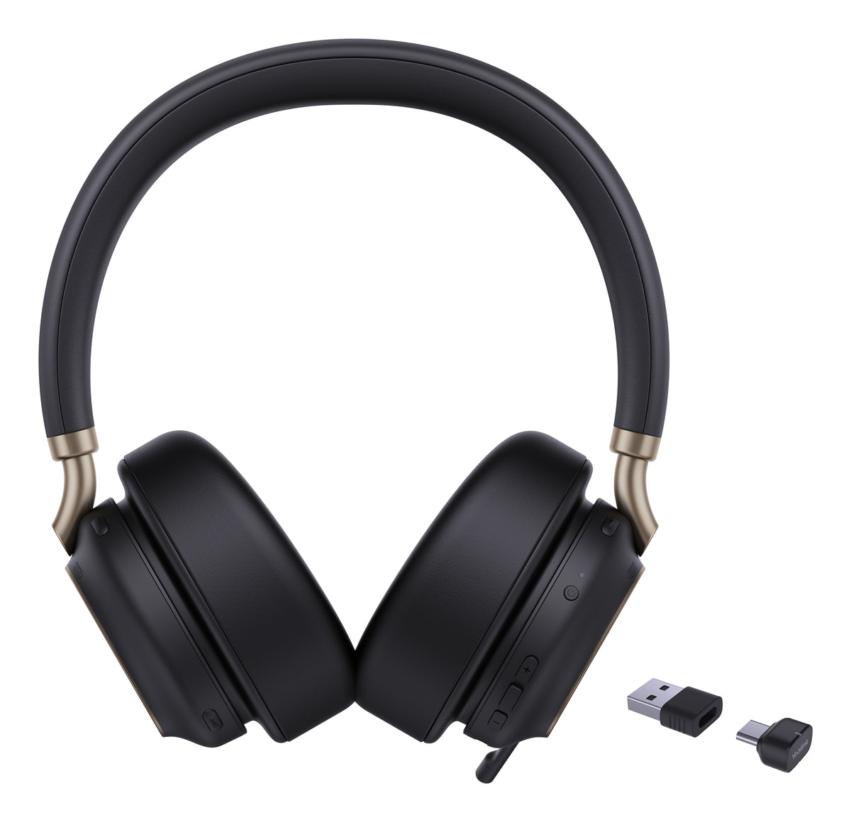 Yealink BH76 Plus Teams Svart USB-C/A Headset