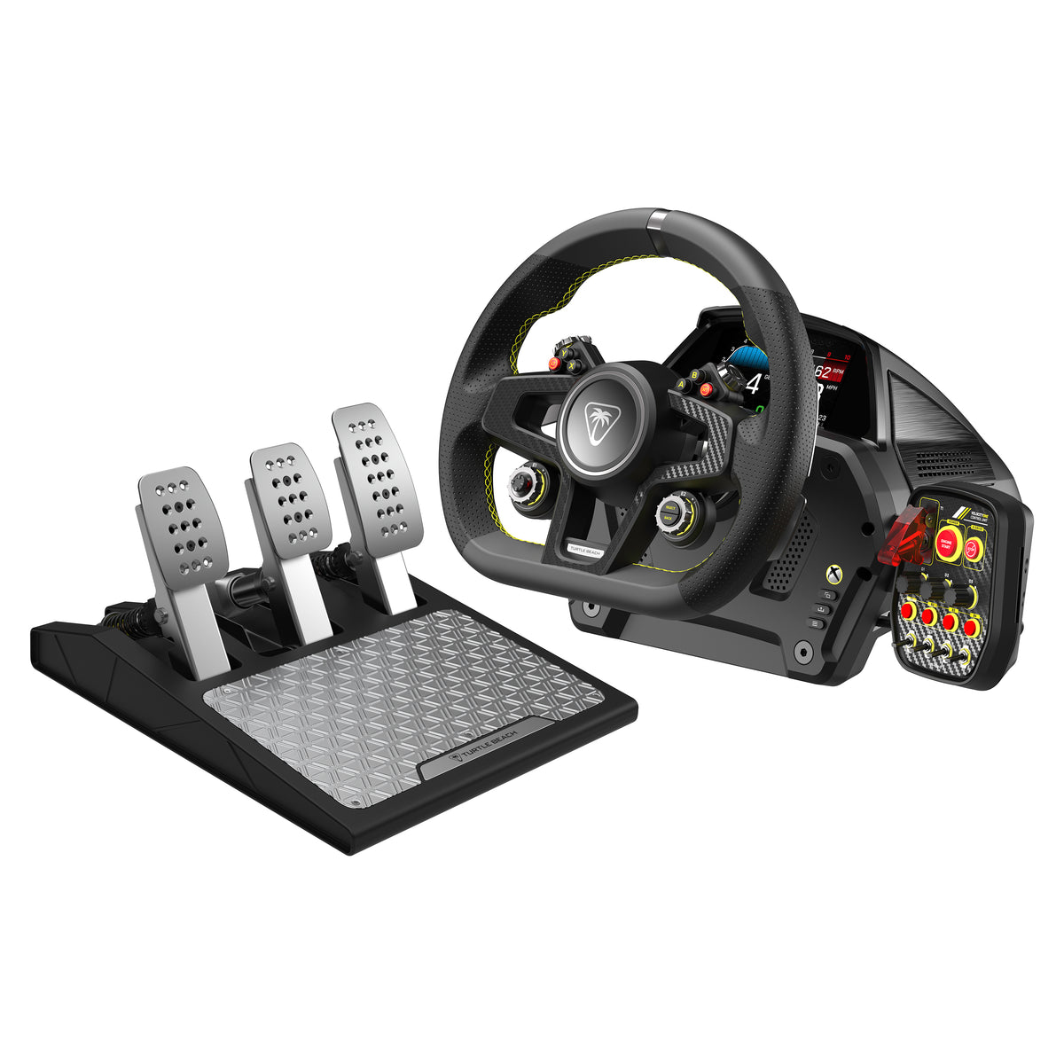 Turtle Beach VelocityOne Svart USB Ratt + Pedaler PC