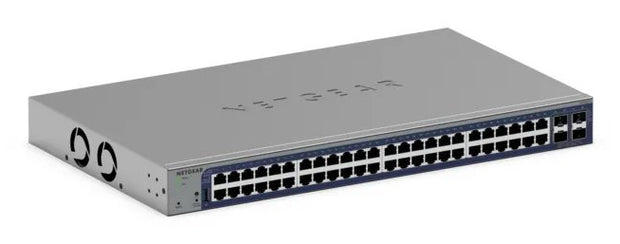 NETGEAR GS752TX hanterad Gigabit Ethernet (10/100/1000) 1U Grå
