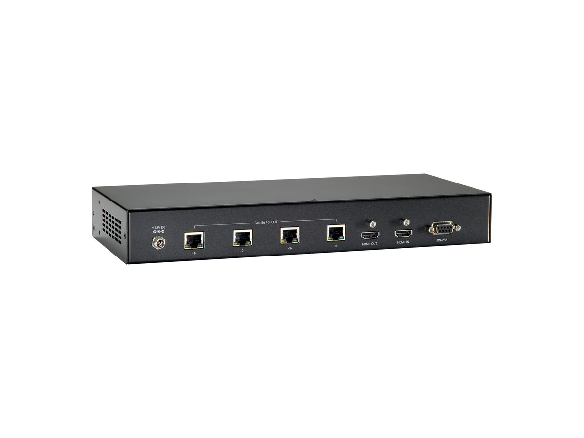 LevelOne HVE-9214T AV-förlängare Sändare för AV-utrustning Svart