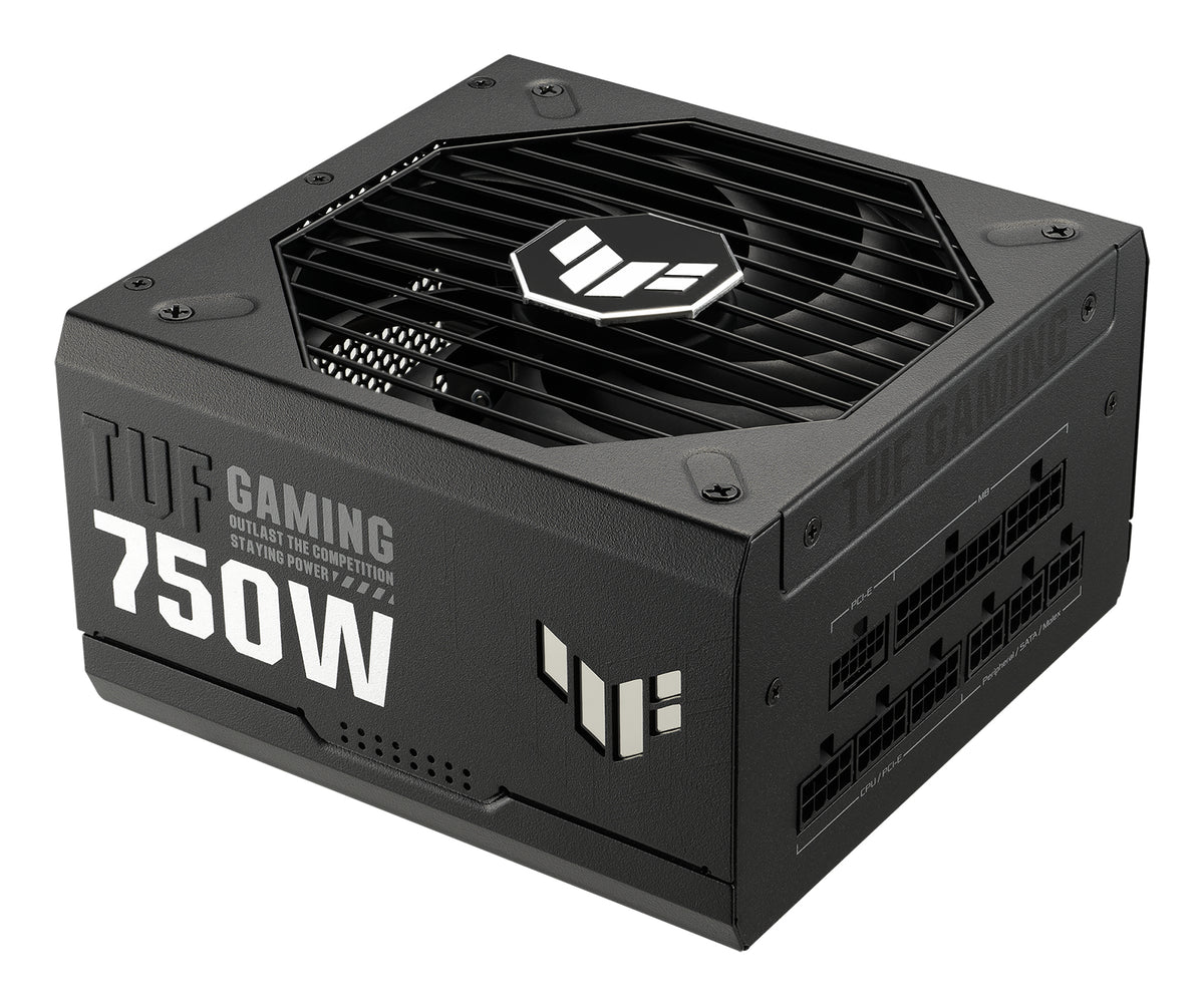 ASUS TUF Gaming 750W Gold strömförsörjningsenheter 20+4 pin ATX Svart