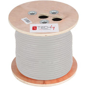 Techly ITP-C6A-FLS305 nätverkskablar Grå 305 m Cat6a S/FTP (S-STP)