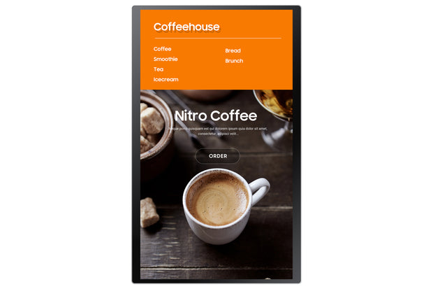 Samsung LH24KMATBGC Kioskdesign skyltställ