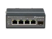 LevelOne IGU-0501 nätverksswitchar Gigabit Ethernet (10/100/1000) Svart