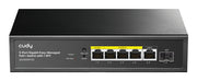 Cudy GS1005PTS1 nätverksswitchar Gigabit Ethernet (10/100/1000) Strömförsörjning via