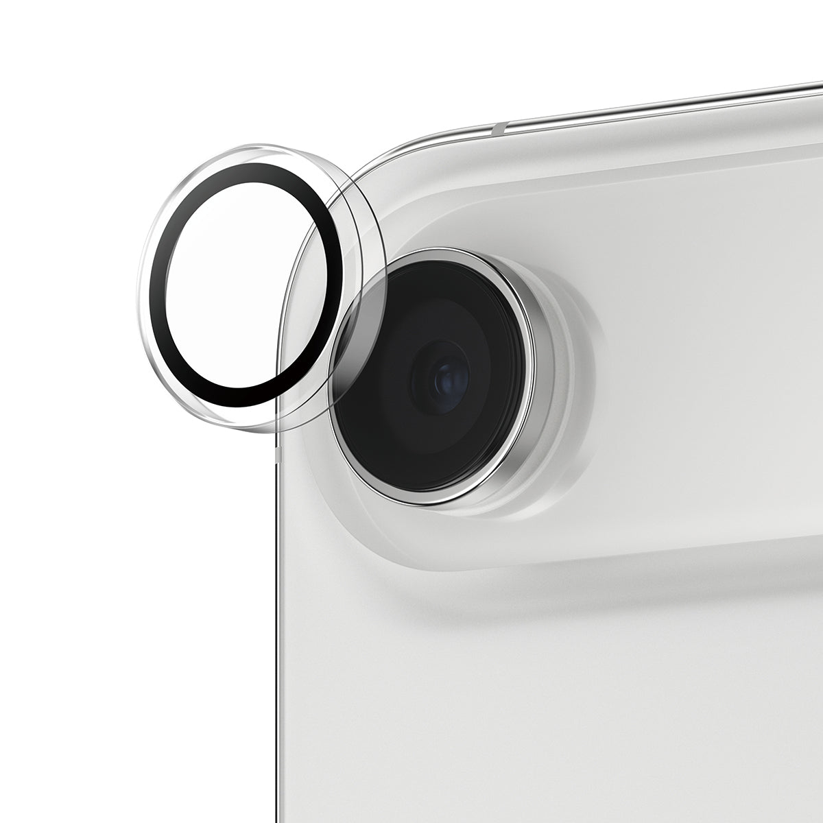 PanzerGlass Hoops Camera Lens Protector Transparent iPhone Air Genomskinligt