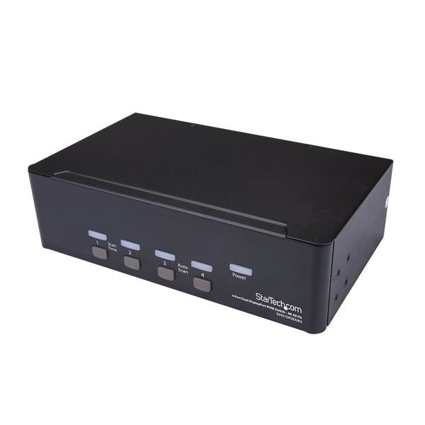 StarTech.com 4-ports Dual DisplayPort KVM-switch