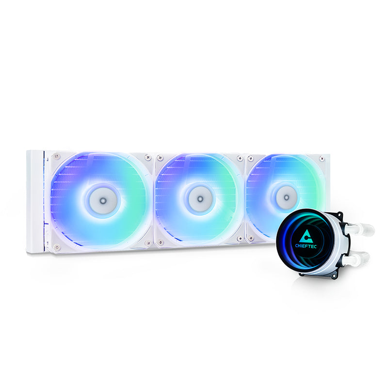 Chieftec CLC-360-RGB-W kylsystem för dator Datorväska Allt-i-ett vätskekylare