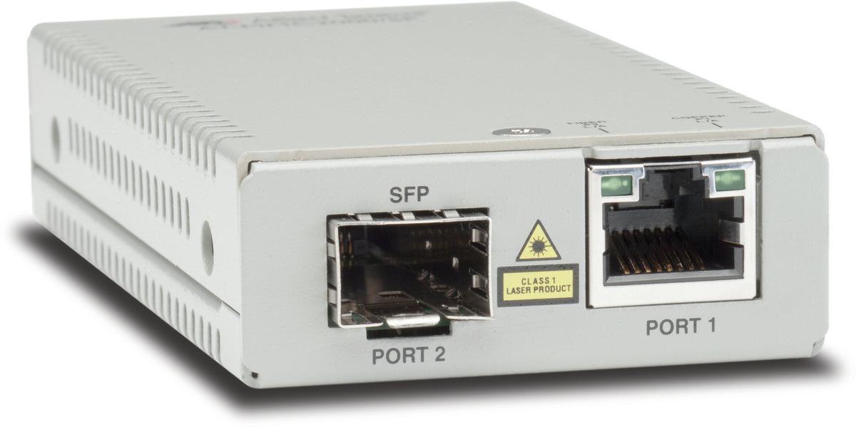 Allied Telesis AT-MMC2000/SP-960 mediakonverterare för nätverk 1000 Mbit/s 850 nm Flerläge Silver
