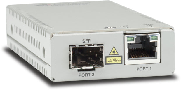 Allied Telesis AT-MMC2000/SP-960 mediakonverterare för nätverk 1000 Mbit/s 850 nm Flerläge Silver