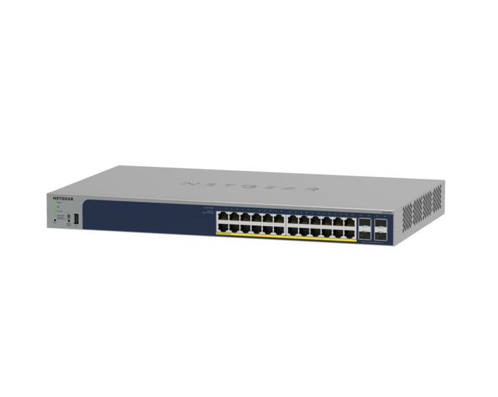 NETGEAR GS752TPP hanterad L2/L3/L4 Gigabit Ethernet (10/100/1000) Strömförsörjning