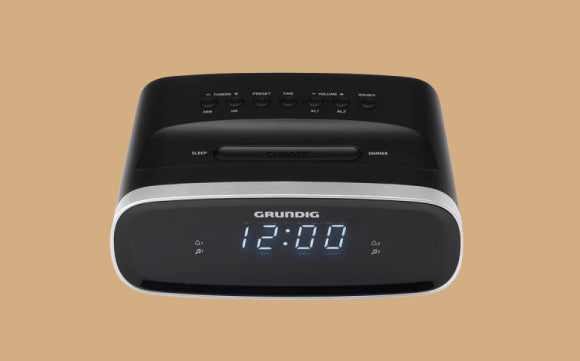 Grundig GPR1230 Klockradio Svart