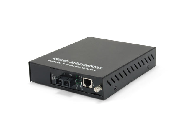 LevelOne FVM-1101 mediakonverterare för nätverk 100 Mbit/s 1310 nm Svart - 1x100M