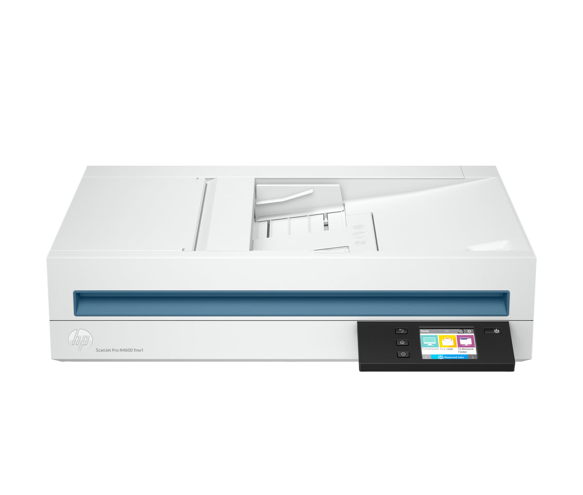 HP ScanJet Pro N4600 fnw1 Flatbäddsskanner 1200 x 1200 DPI A5 Vit