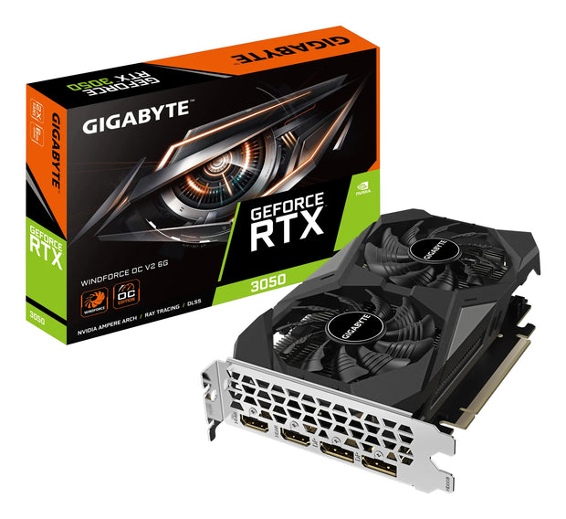 GIGABYTE GeForce RTX 3050 WINDFORCE OC V2 6G NVIDIA
