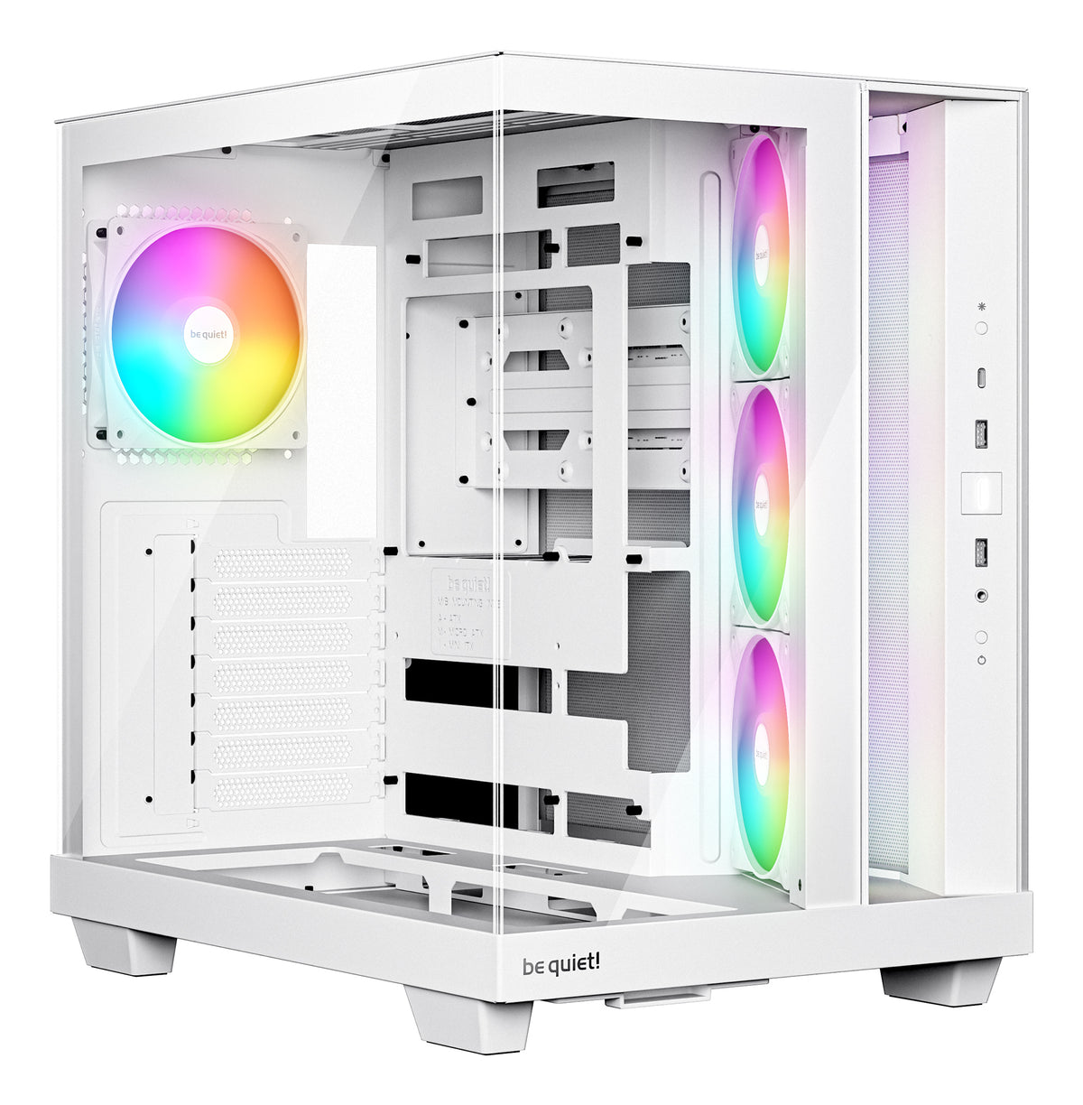 be quiet! Light Base 500 LX White Midi Tower Vit