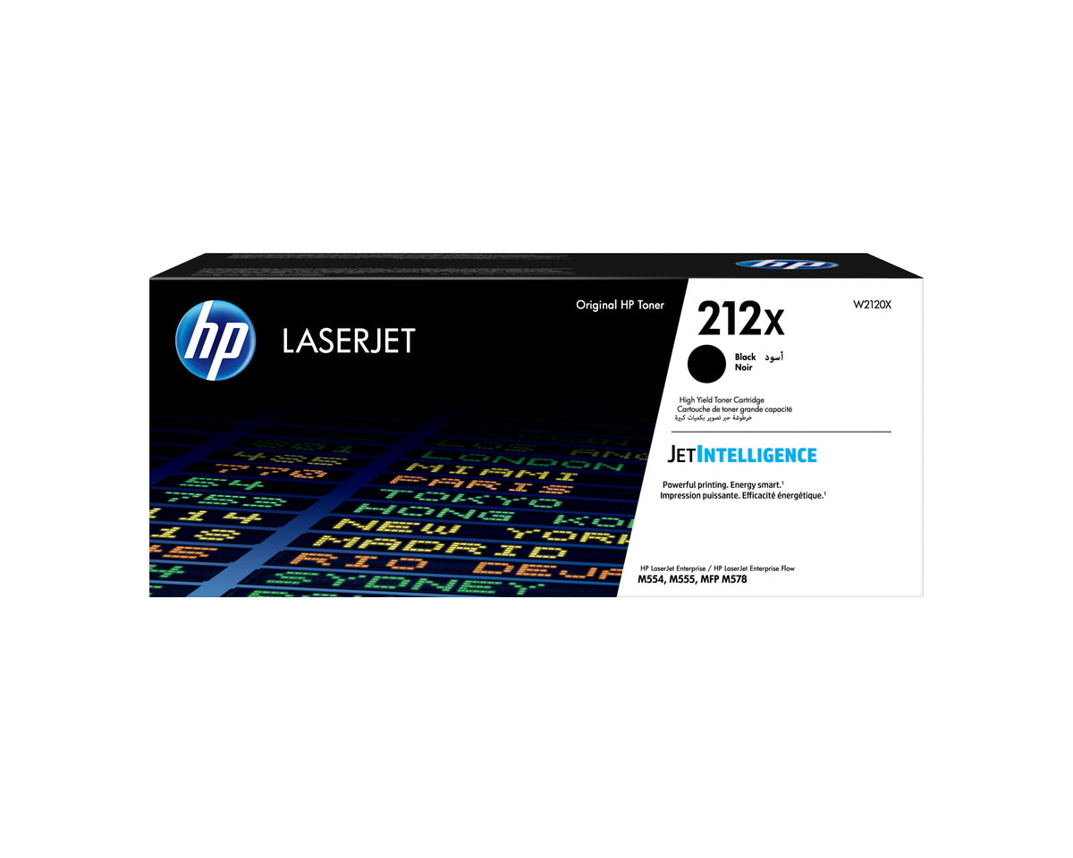 HP 212X svart original LaserJet-tonerkassett med hög kapacitet