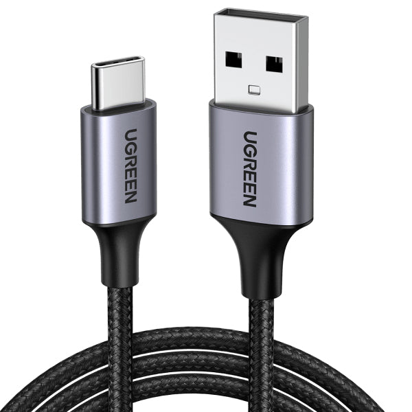 Ugreen 60408 USB-kablar USB 2.0 3 m USB A USB C Svart