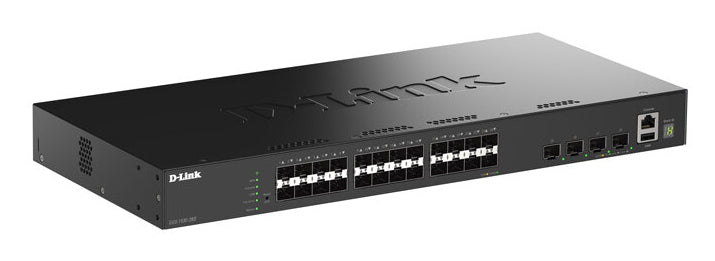 D-Link DGS-1530-28S/E nätverksswitchar hanterad L2 Svart