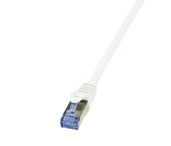 LogiLink 7.5m Cat7 S/FTP nätverkskablar Vit 7,5 m S/FTP (S-STP)