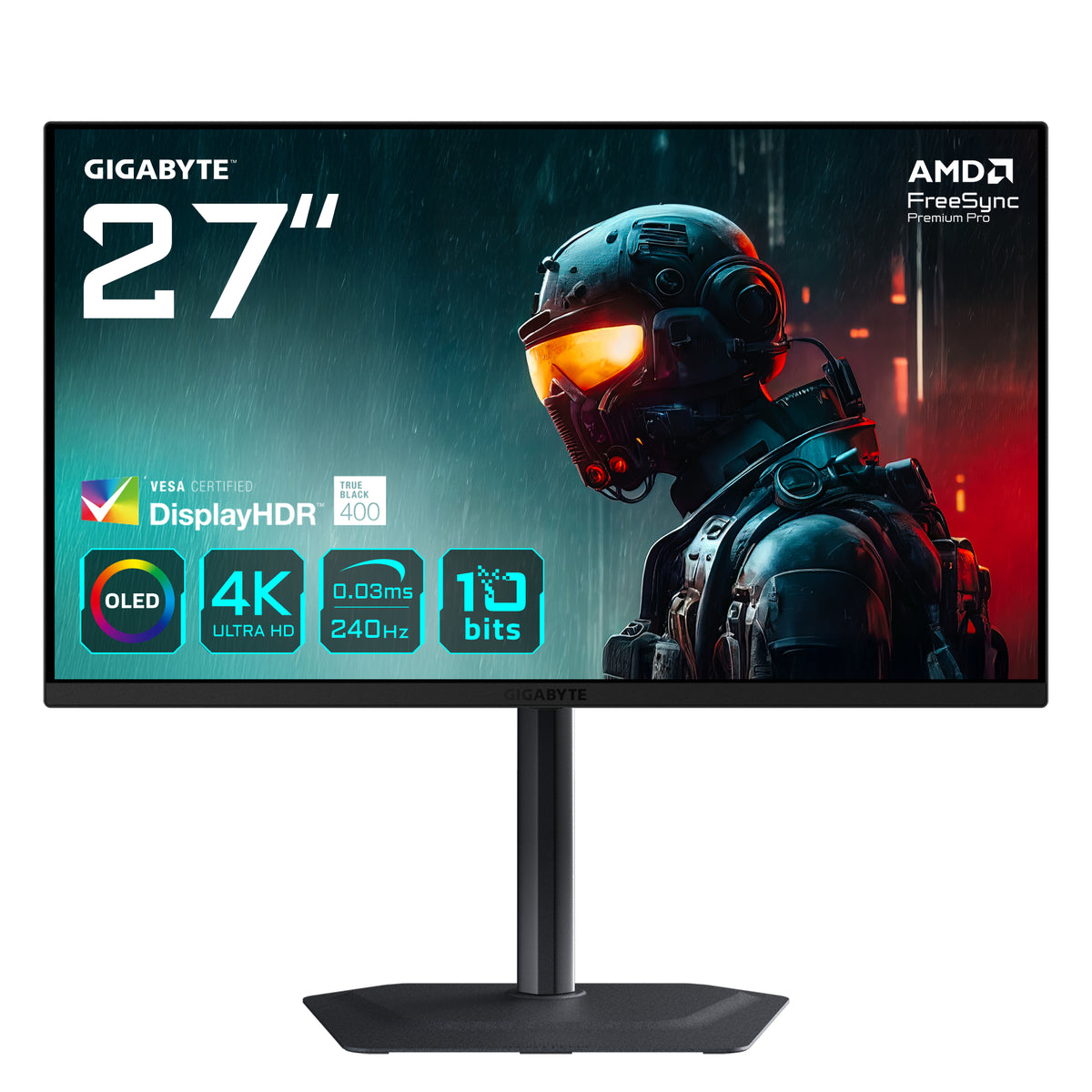 GIGABYTE MO27U2 OLED 4K UHD Gaming Monitor
