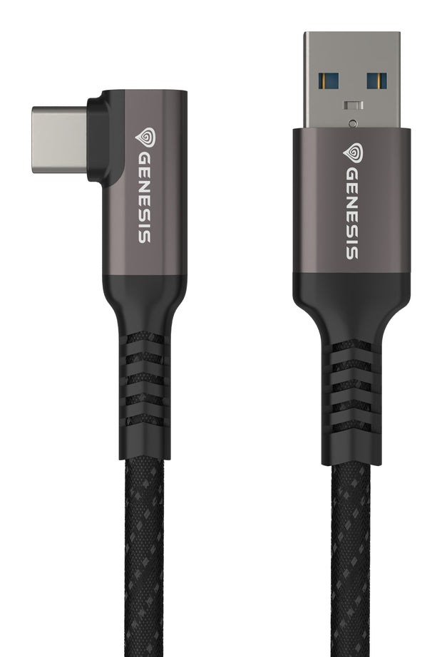 GENESIS NVC-2220 USB-kablar USB 3.2 Gen 1 (3.1 Gen 1) 3 m USB A USB C 5 Gbit/s Svart