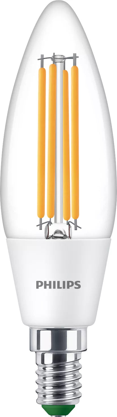 Philips Filamentkronljuskälla klar 40 W B35 E14