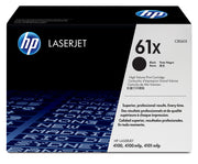 HP 61X High Yield Black Original LaserJet Toner Cartridge Tonerkassett Svart