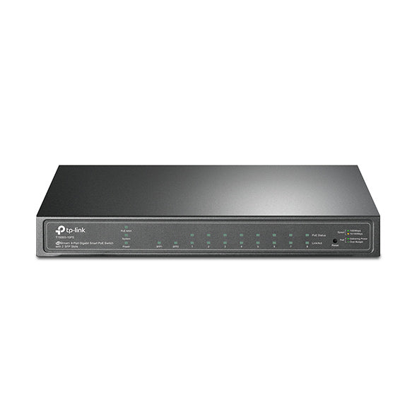 TP-Link T1500G-10PS(TL-SG2210P) hanterad L2 Gigabit Ethernet (10/100/1000) Strömförsörjning via Ethernet