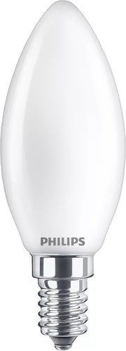 Philips Filamentkronljuskälla frostad 40 W B35 E14