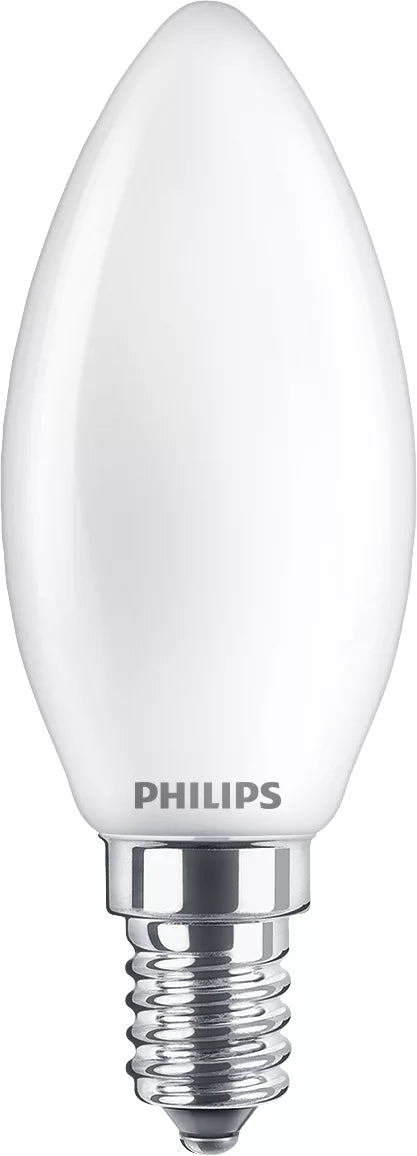 Philips Filamentkronljuskälla frostad 40 W B35 E14