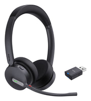 Yealink WH64 Hybrid Dual Teams Headset Trådlös Huvudband Kontor/callcenter Micro-USB