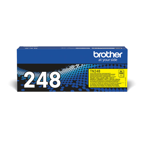 Brother TN-248Y Tonerkassett Original Gul